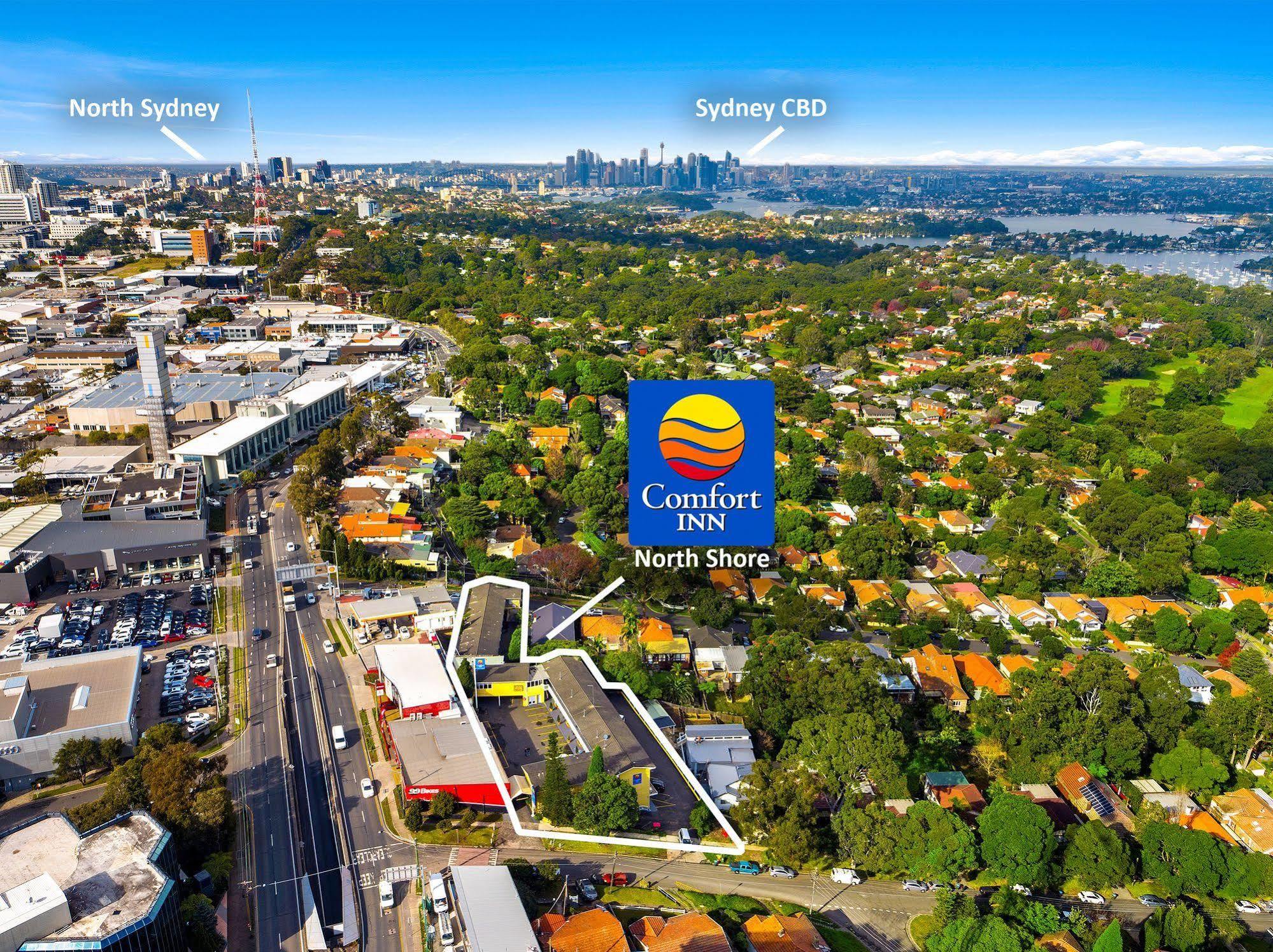 Comfort Inn North Shore Sydney Exterior foto